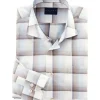 Calder Carmel Windowpane Long Sleeve Sport Shirt