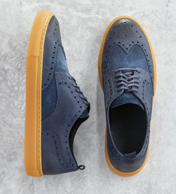 Cole Haan Nubuck Wingtip Sneakers