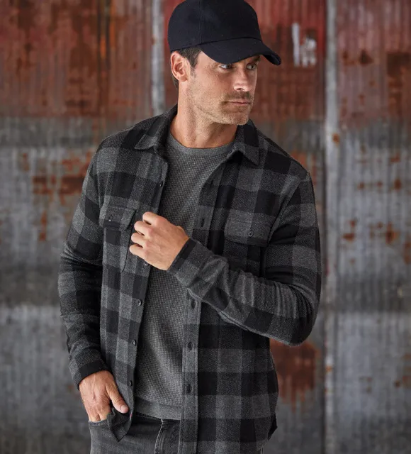 Faherty Buffalo Check Legend Sweater Shirt