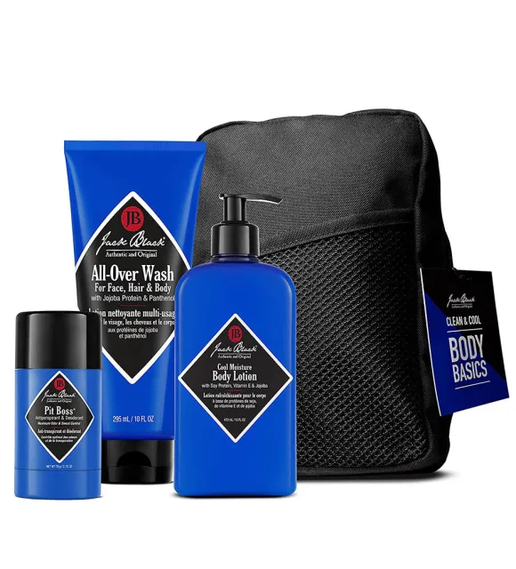 Jack Black Clean & Cool Body Basics Set