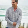 Johnnie-O Fanning Henley Pullover