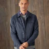 Johnnie-O Roy Distressed Cotton Blend Jacket