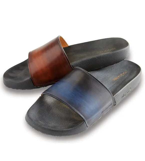 Magnanni Playa Leather Slides