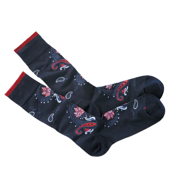 Marcoliani Paisley Flower Socks