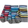 Marcoliani Rainbow Stripe Anklet Socks