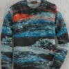 Patrick James Artic Print Cashmere Sweater