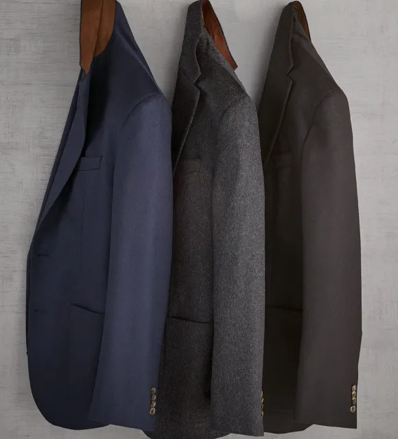 Patrick James Cashmere Solid Sport Coat