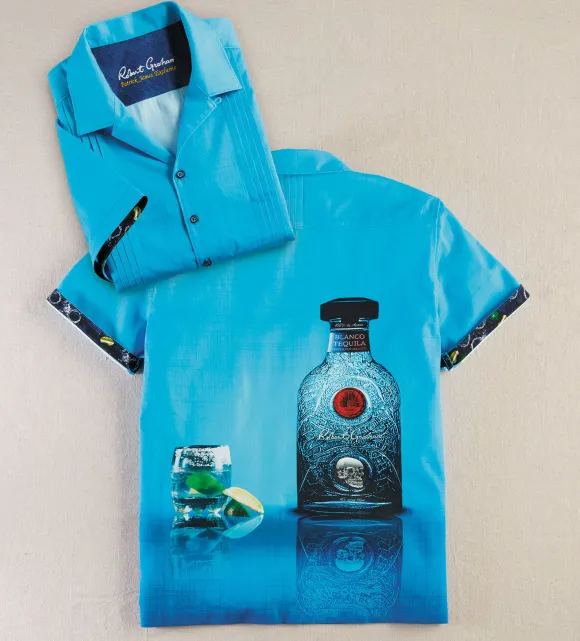 Robert Graham Patrick James Exclusive Tequila Blanco Shirt
