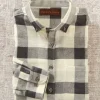 Patrick James Flannel Long Sleeve Sport Shirt