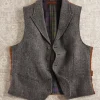 Patrick James Herringbone Vest