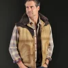 Patrick James Jayce Suede Vest