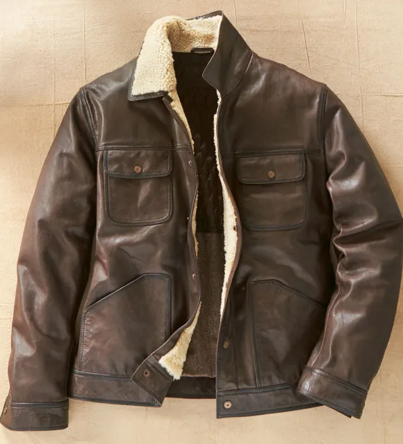 Patrick James Leather Jacket