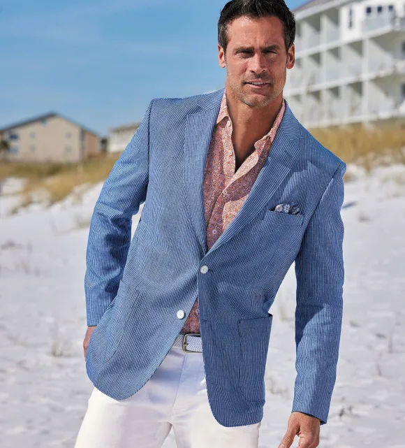 Patrick James Linen Sport Coat