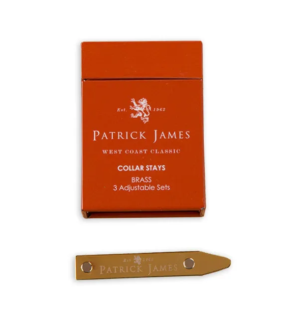 Patrick James 3-Pack Collar Stays