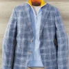 Patrick James Plaid Sport Coat