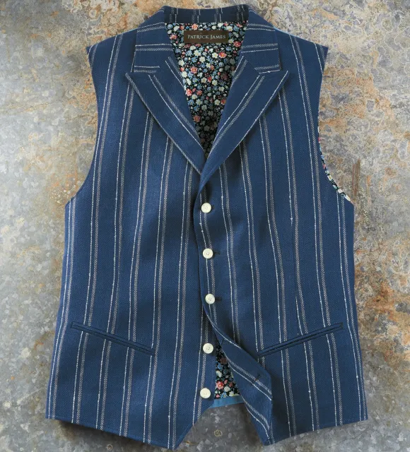 Patrick James Stripe Vest