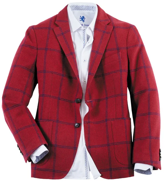 Brent Kestin Inc Patrick James Windowpane Sport Coat