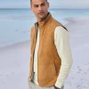 Peter Millar Vista Suede Vest