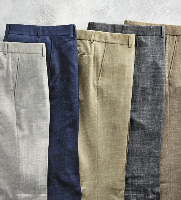 Reserve Linen-Look Slacks