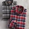 Reserve Plaid Flannel Sport Shirt