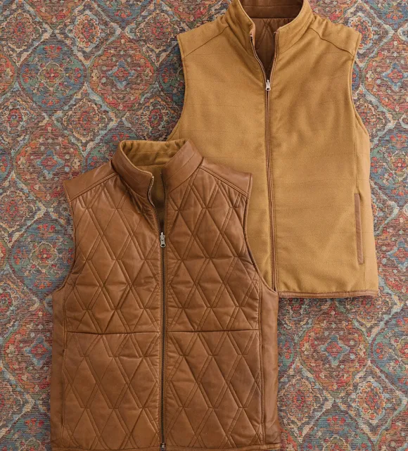 Reserve Reversible Leather Vest