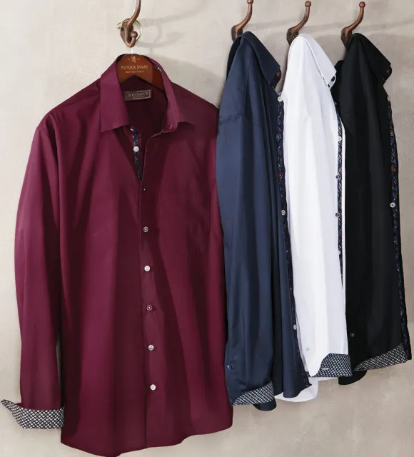 Reserve Solid Color Long Sleeve Sport Shirt