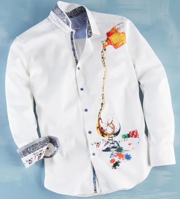 Robert Graham 'All In' Long Sleeve Shirt