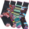 Robert Graham Chill Pill Abstract Anklet Socks