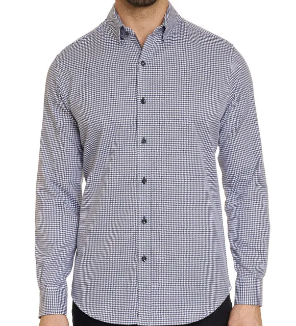 Robert Graham Everett Neat Modern Americana Sport Shirt