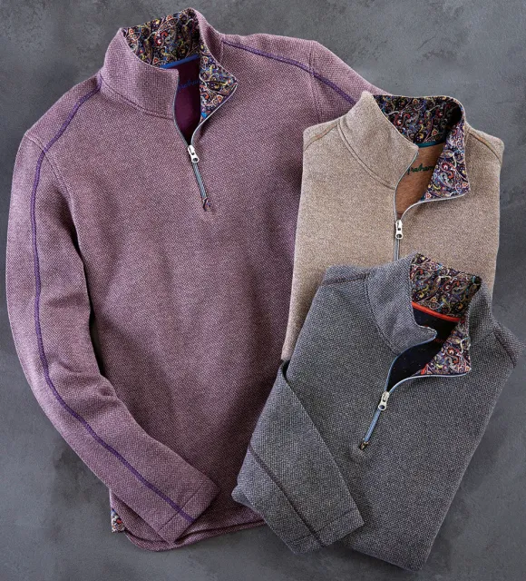 Robert Graham Greensboro Quarter-Zip Pullover