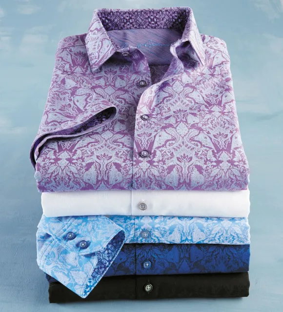 Robert Graham Highland Jacquard Short Sleeve Shirt