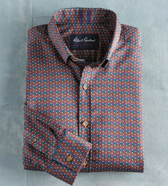 Robert Graham Jennings Long Sleeve Sport Shirt