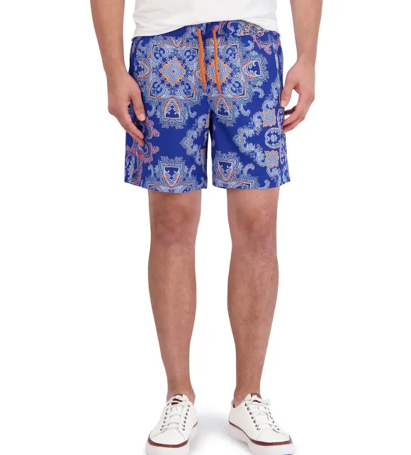 Robert Graham Loki Woven Swim Trunks