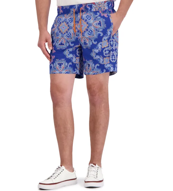 Robert Graham Loki Woven Swim Trunks