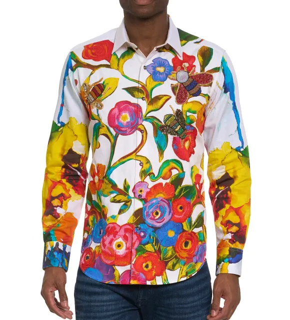 Robert Graham Long Sleeve The Begilded Shirt