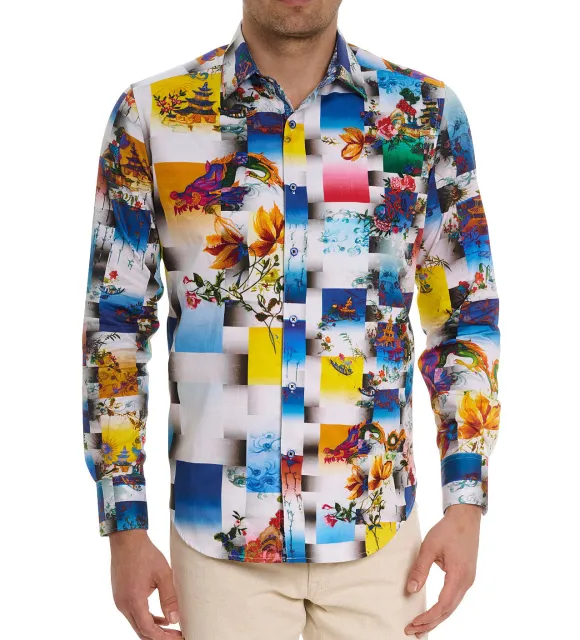 Robert Graham Long Sleeve Koa Woven Shirt