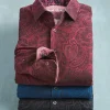 Robert Graham Long Sleeve Paisley Cord Shirt