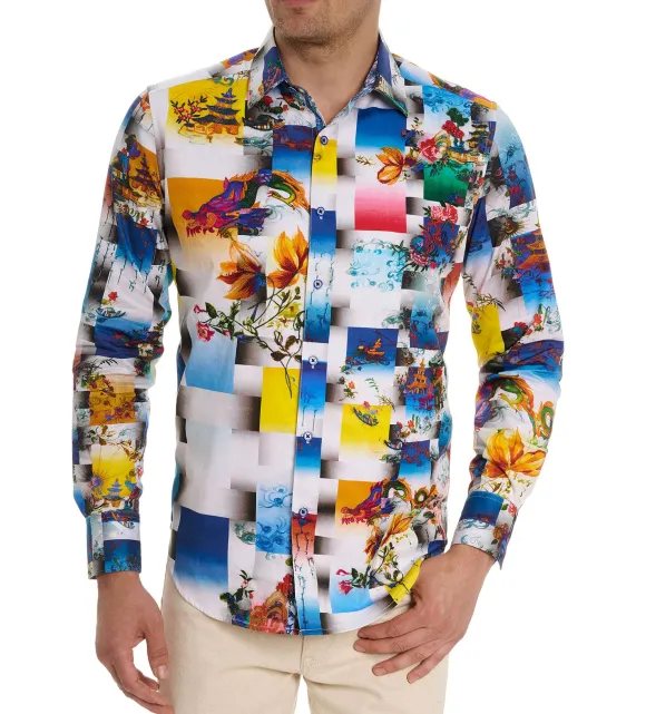 Robert Graham Long Sleeve Koa Woven Shirt