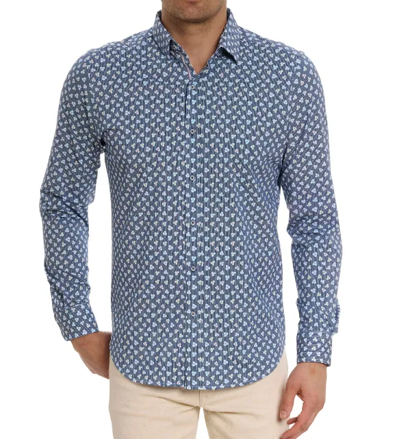 Robert Graham Long Sleeve Senan Knit Shirt