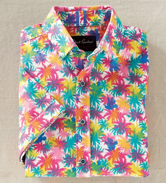 Robert Graham Palm Cove Short Sleeve Sport Shirt