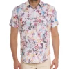 Robert Graham Short Sleeve Splash Of Color Shirt