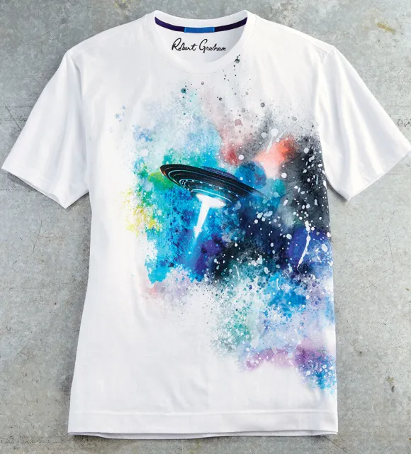 Robert Graham Short Sleeve Explosive Ufo Tee