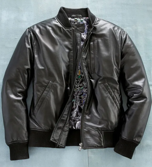 Robert Graham Voyager Leathr Bomber