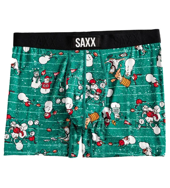 SAXX Gridiron Snowmen Vibe Boxer Briefs