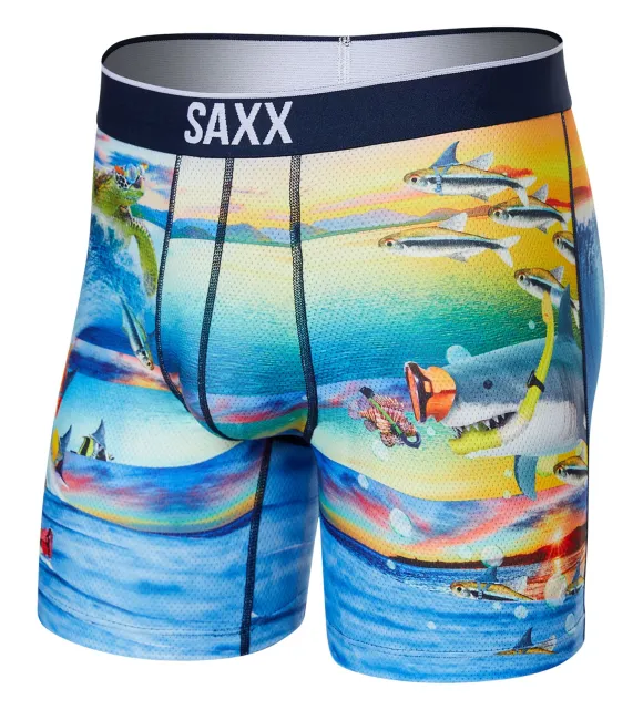 SAXX Locals Only Volt Boxer Briefs