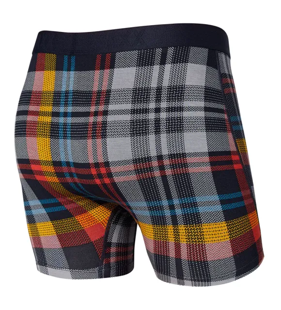 SAXX Ultra Free Fall Plaid Boxer Brief