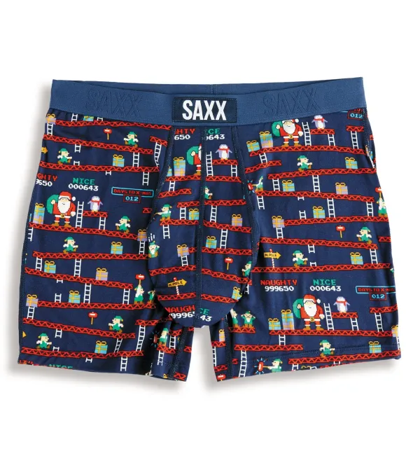 SAXX Vibe Santa'S Workshop Boxer