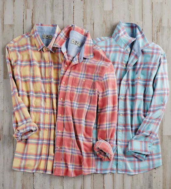 True Grit Bahama Plaid Shirt