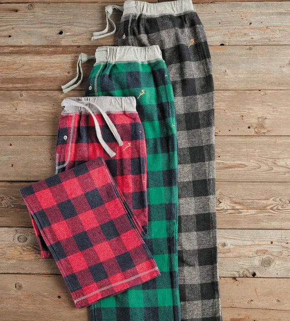 True Grit Buffalo Check Flannel Pants