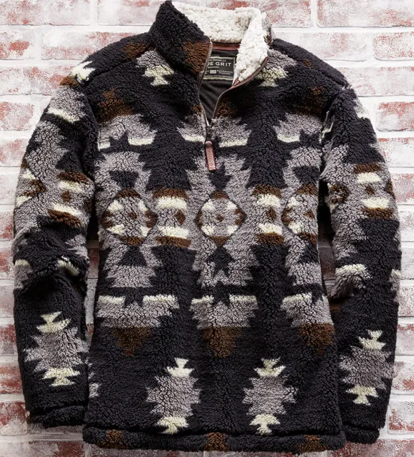 True Grit Northstar Sherpa Pullover